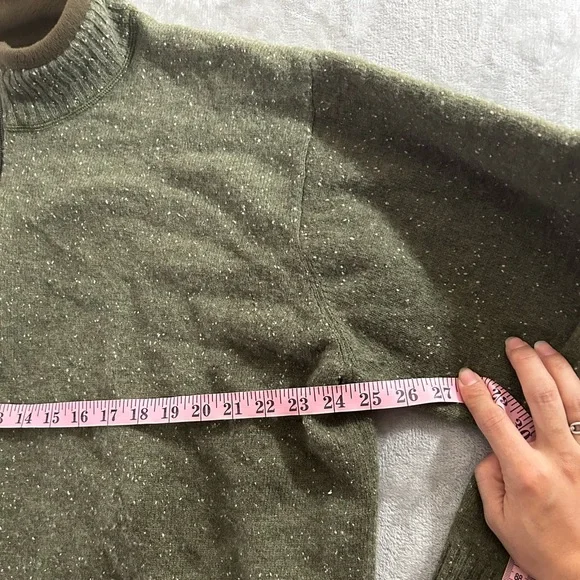 Woolrich quarter zip green sweater - Picture 6 of 11
